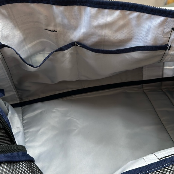 JanSport 72 LITER DUFFEL - Blue Haze Plaid - Picture 9 of 16